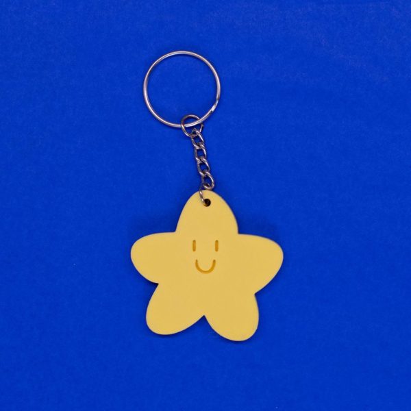 Obesek za ključe zvezdica